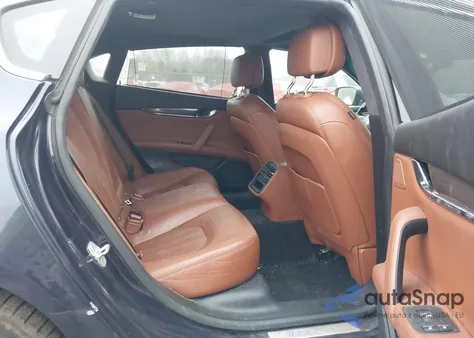 2014 Maserati Quattroporte S Q4 z USA, uszkodzony, nr VIN ZAM56RRA7E1126079